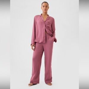 GAP Satin Pajama Pants